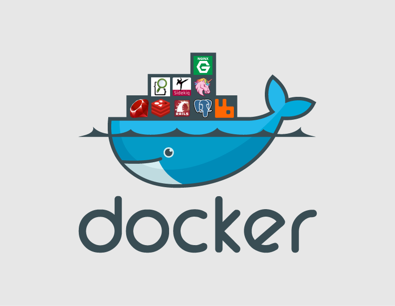 Docker containerizing some typical Rails-stack software